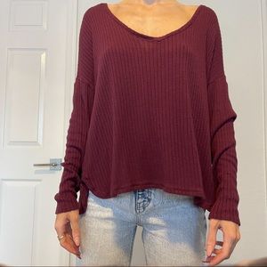 AMERICAN EAGLE LONG SLEEVE SHIRT FROM THE SOFT AND SEXY COLLECTION
